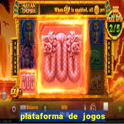 plataforma de jogos nova pagando no cadastro